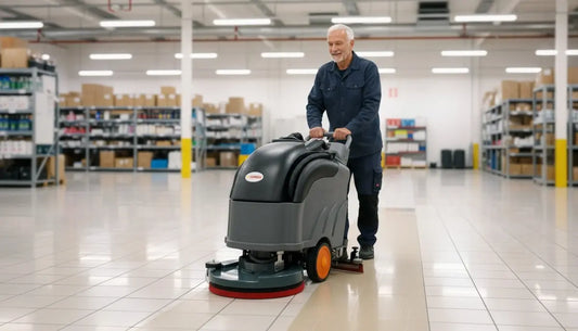 How to Use a Commercial Floor Scrubber