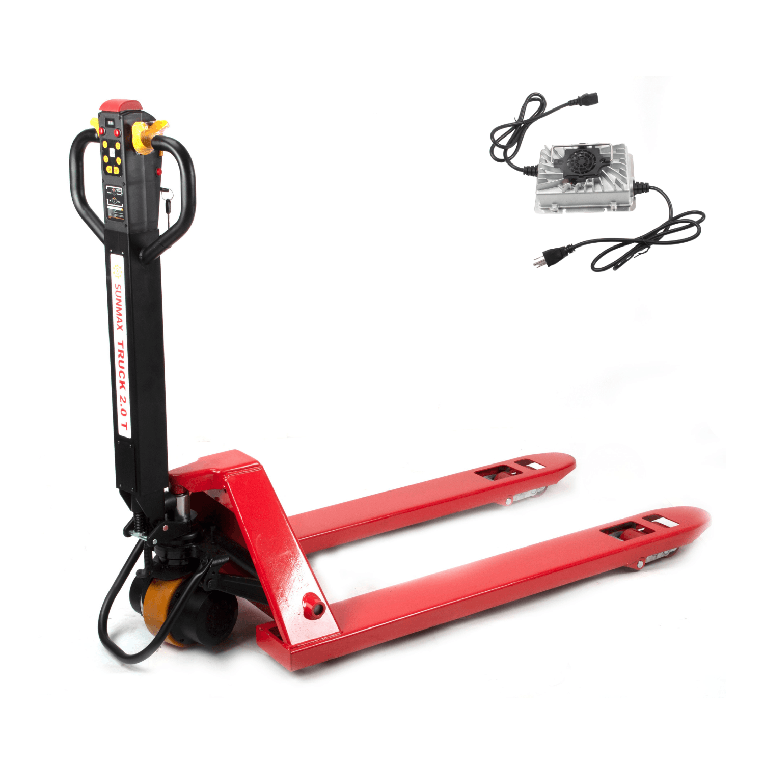 SUNMAX PT4400 Electric Pallet Truck | 4,400 lb Lithium Walk-Behind