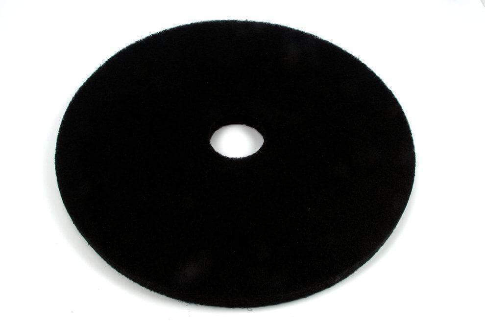 22" black burnishing pad for Sunmax RT50 and RT50AC machines, pack of 5