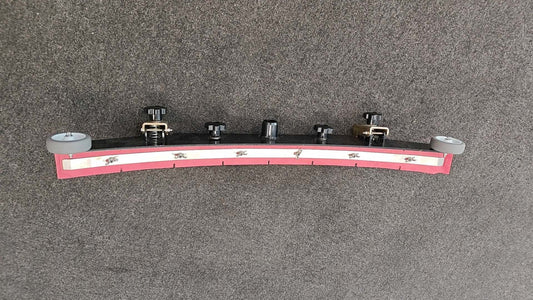 RT50DW squeegee assembly mounting view for floor scrubber