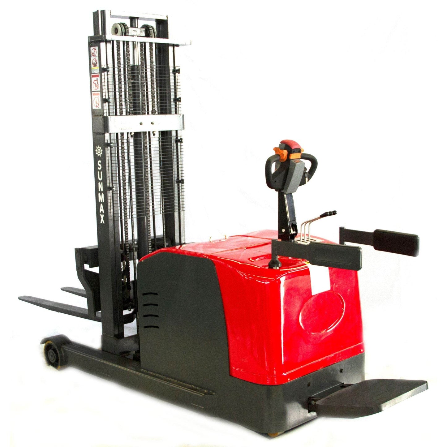 MRT4400-3M-19 Moving Mast Reach Stacker, 4400 lbs Load Capacity, 118" Lifting Height, Electromagnetic Brake