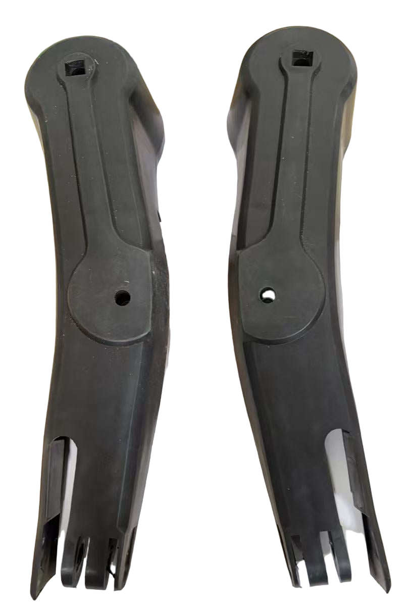 brush arms for sweeper machine