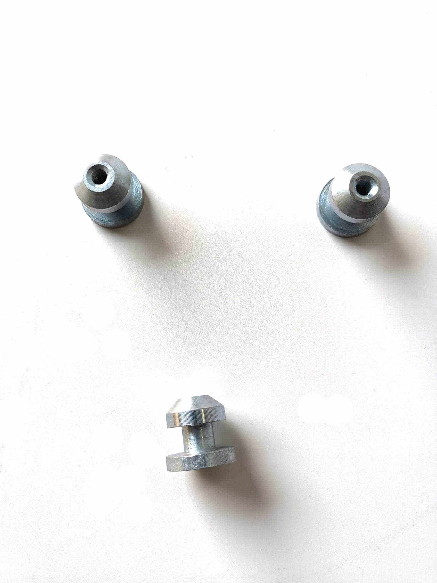 Set of 3 brush plate and pad driver screws for RT50 and 70 series floor scrubber machines