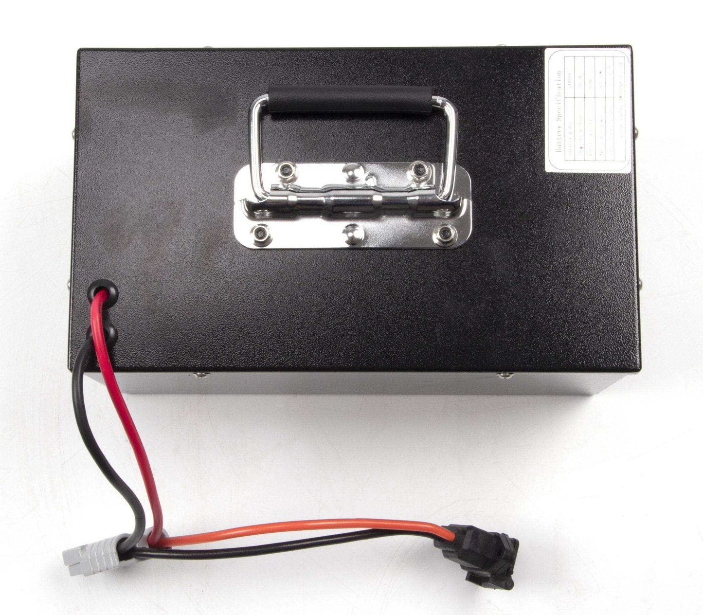 Rechargeable lithium battery with handle and cables for SUNMAX RT15+ floor scrubber machine
