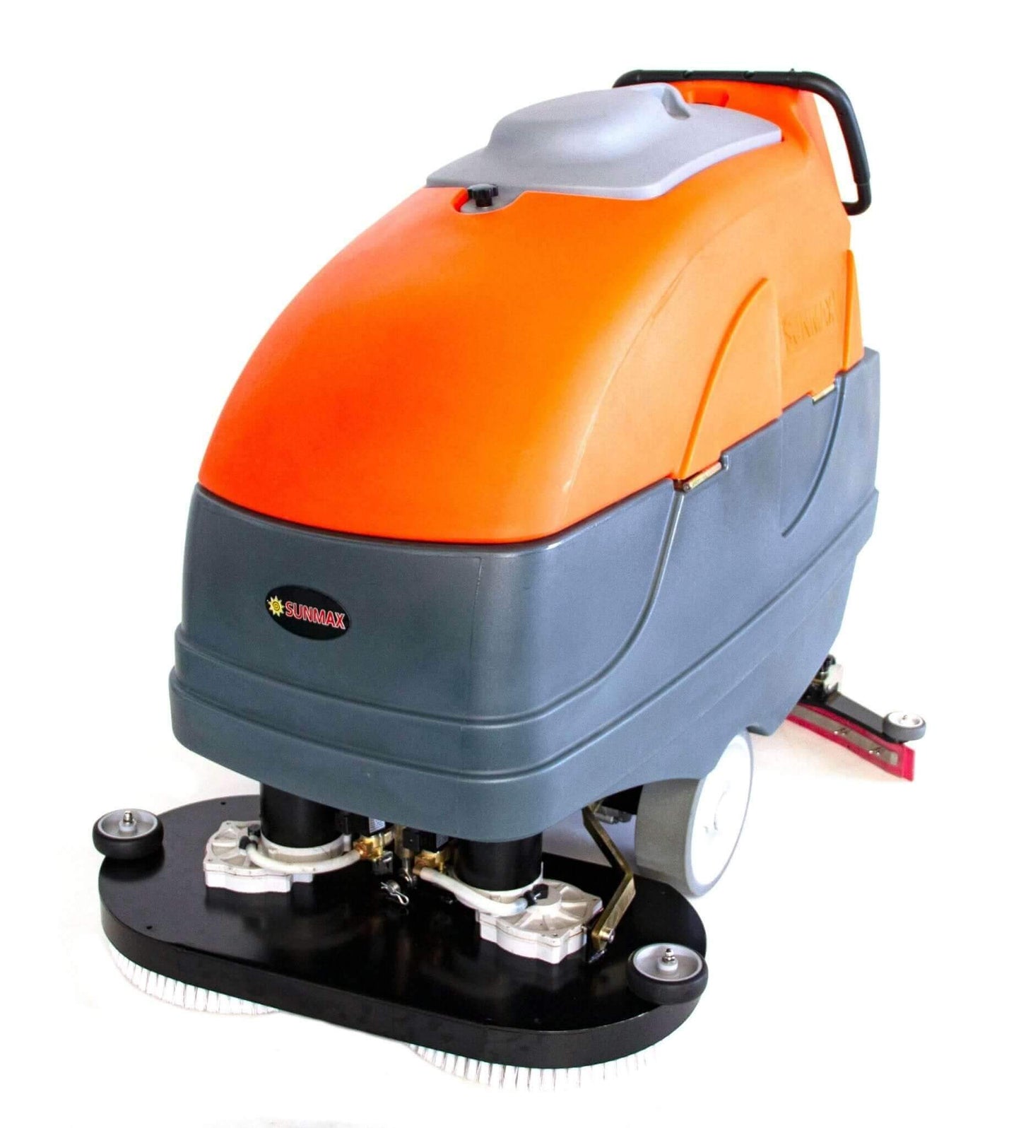 RT120+ 34" Self - Propelled Floor Scrubber Machine, Lithium Battery, 33 - gal Tank, 75,000 sqft/h - SUNMAX Cleaning Machine