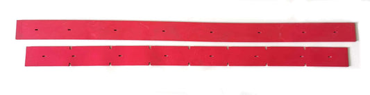 red rubber squeegee blades set for RT120 floor scrubber machines