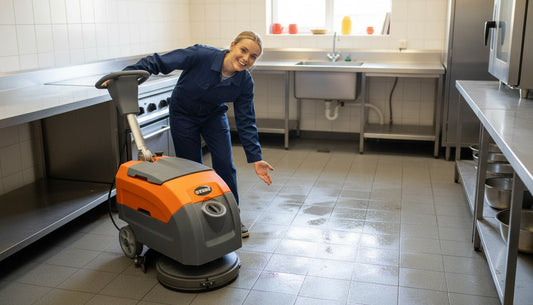 Best Compact Floor Scrubber for a Restaurant
