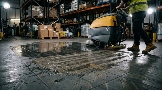 Why Your Floor Scrubber Pulls Dirty Water But the Floor Still Looks Dirty