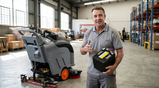 Lithium vs Lead-Acid Floor Scrubber Battery