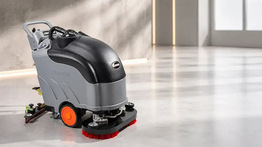 Commercial floor scrubber cost comparison by machine type