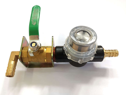 Clean Water Valve and Filter Assembly for 70 Series Ride-on Floor Scrubber Machines