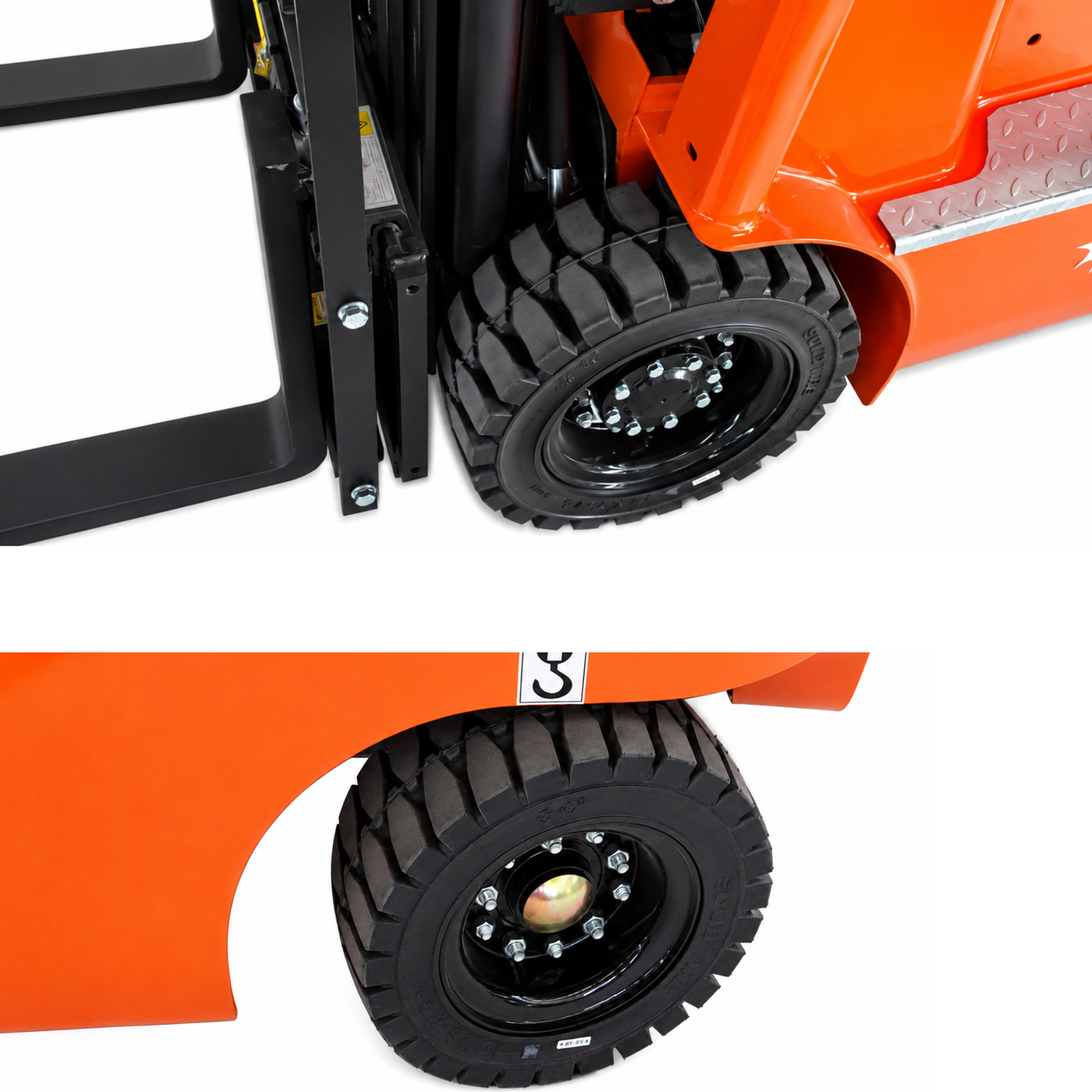 A-20 Electric Forklift, 4,400 lb Capacity, 118" Lift Height
