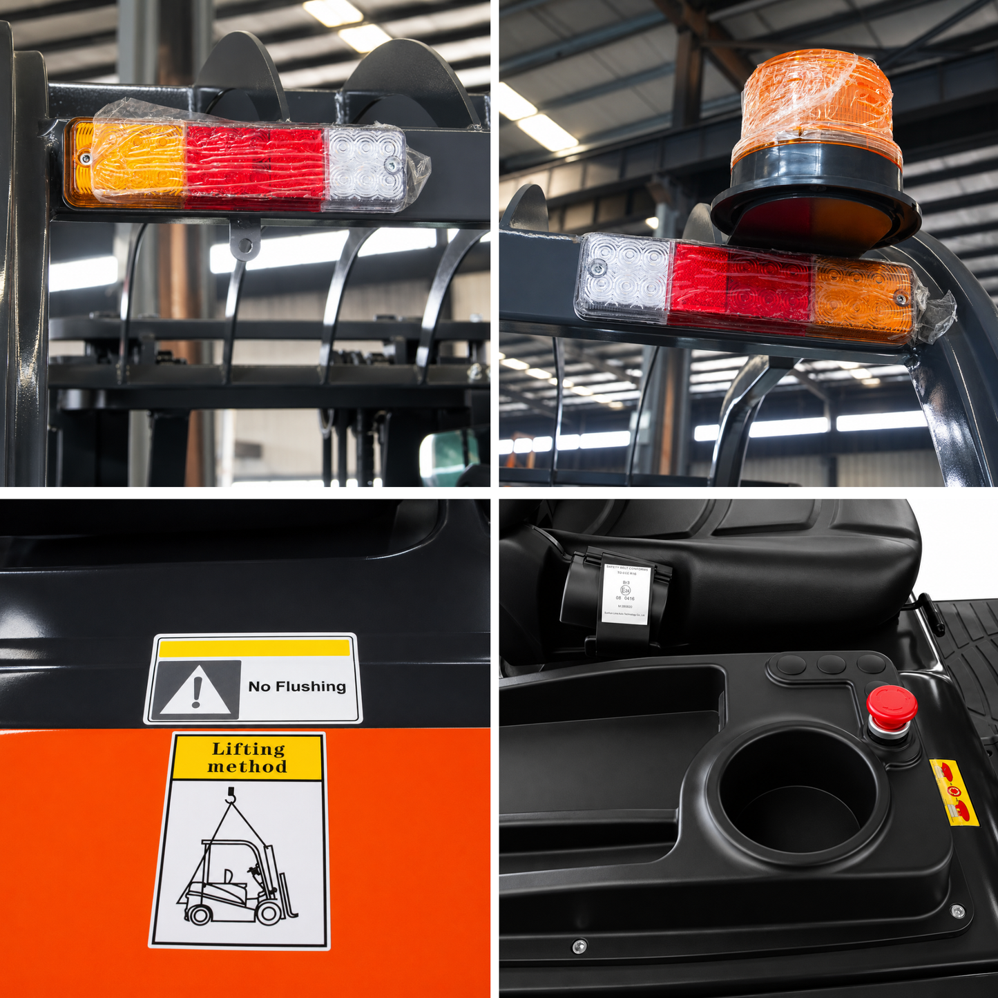 A-20 Electric Forklift, 4,400 lb Capacity, 118" Lift Height