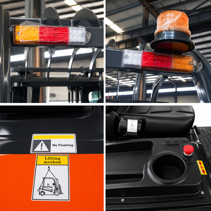 A-20 Electric Forklift, 4,400 lb Capacity, 118" Lift Height