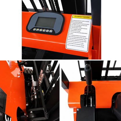 A-20 Electric Forklift, 4,400 lb Capacity, 118" Lift Height