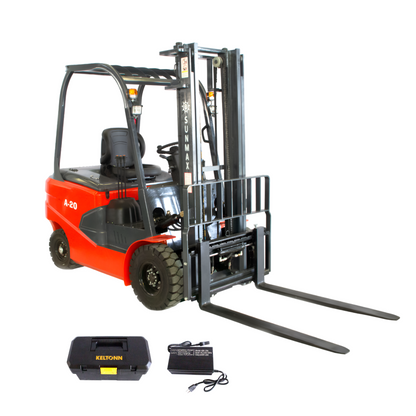 A-20 Electric Forklift – 4400 Lbs Load Capacity, 118" Lift Height, Compact & Efficient Design for Industrial Use