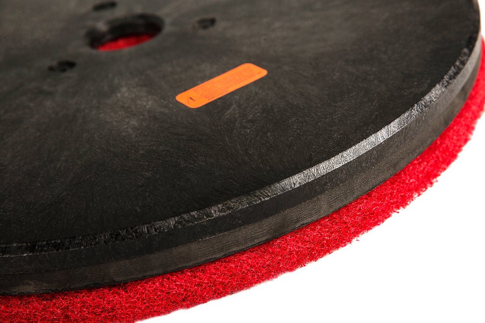 22" Burnishing Pad Driver for SUNMAX 50 and 70 Series Floor Scrubber Machines with 1 Red Burnishing Pad - SUNMAXSUNMAXACCESSORIES