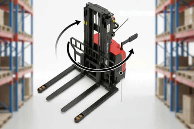 PS3300FEAS-3M Fully Electric Pallet Stacker
