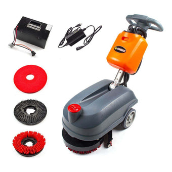 SUNMAX RT15+ 14 inch compact walk-behind floor scrubber