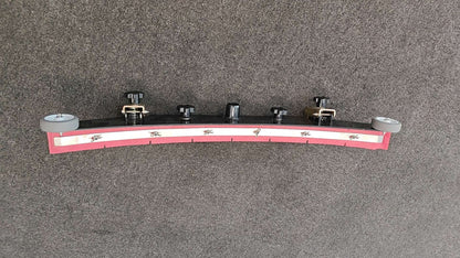 floor scrubber squeegee assembly