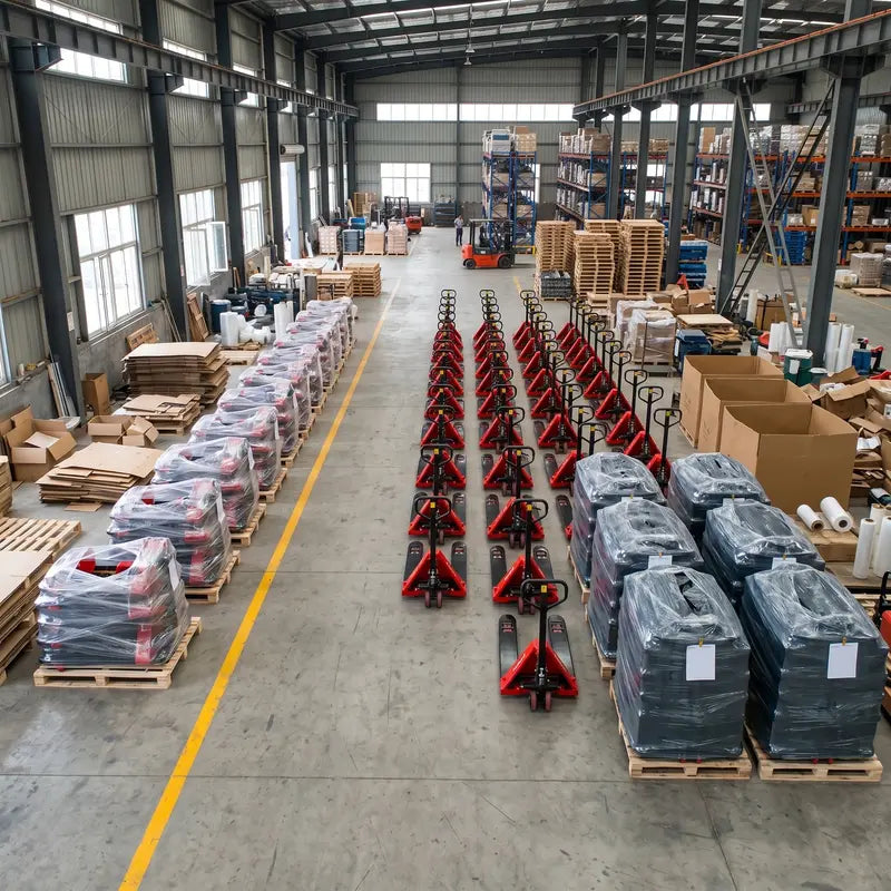 Electric Pallet Jacks Warehouse