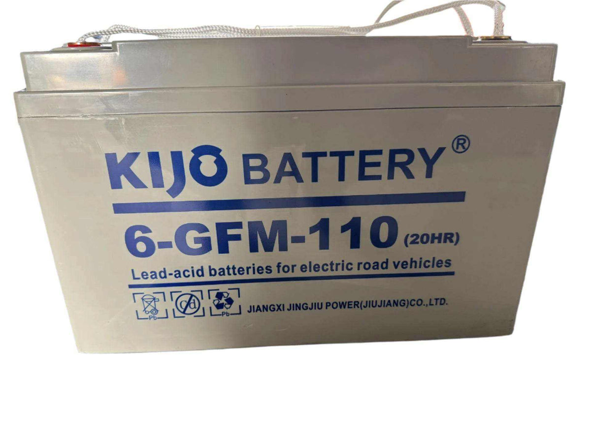 Floor Scrubber Rechargeable Battery - 12V Lead-Acid Battery for SUNMAX RT50