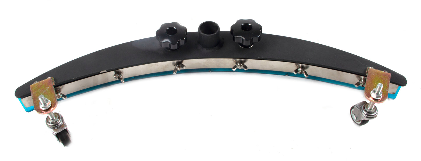 floor scrubber machine squeegee assembly