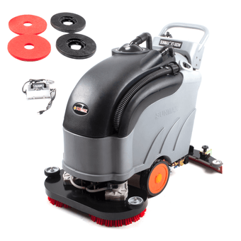 SUNMAX RT50DW 28 inch dual-brush self-propelled floor scrubber
