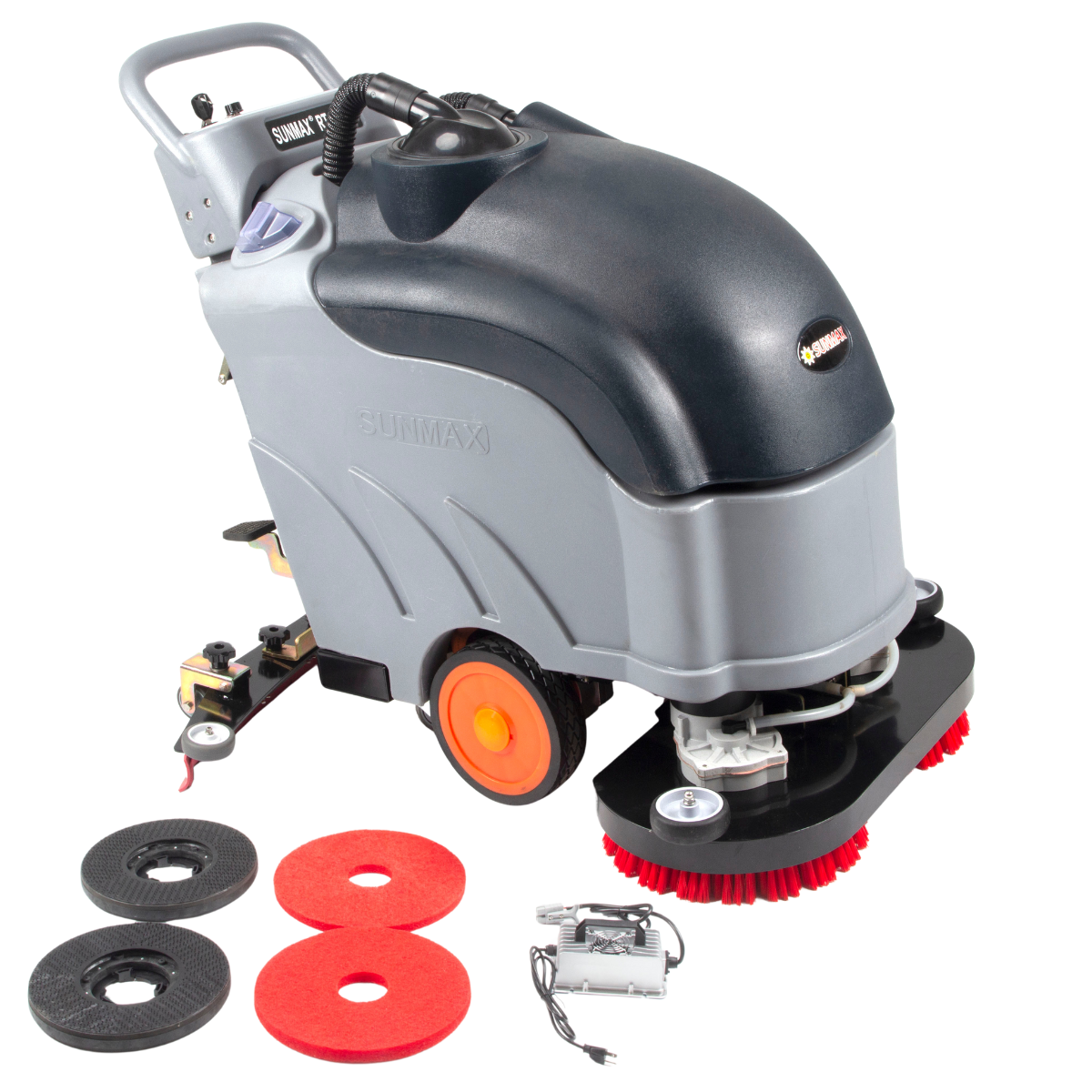 RT50DW 26" Dual Brushes Self-Propelled Floor Scrubber Dryer Machine