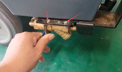 Clean Water Valve and Filter Assembly for RT50 Series Floor Scrubber Machines