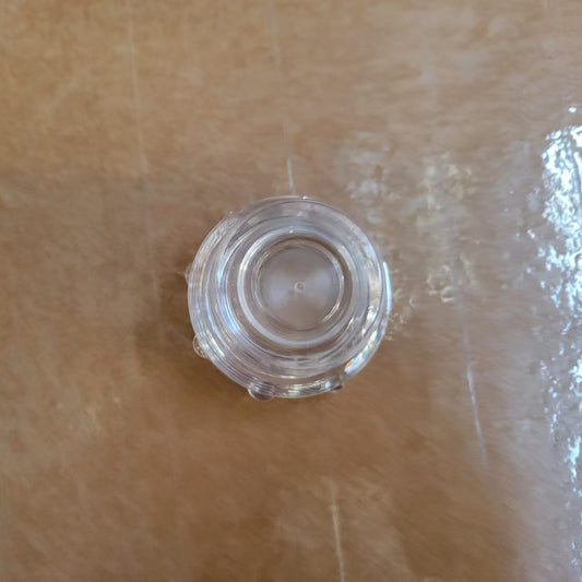 clear filter cap