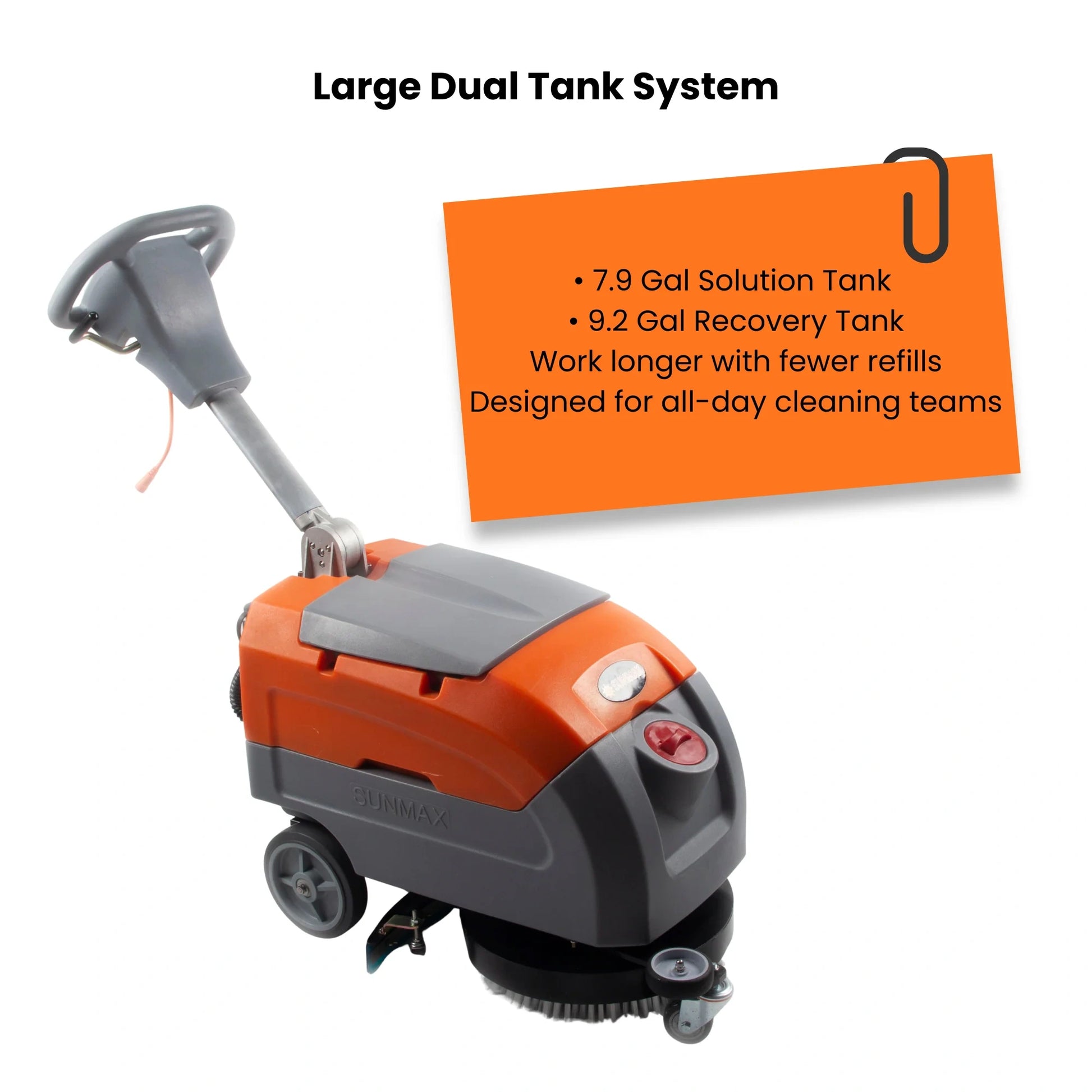 RT35AC Electric Walk-Behind Floor Scrubber