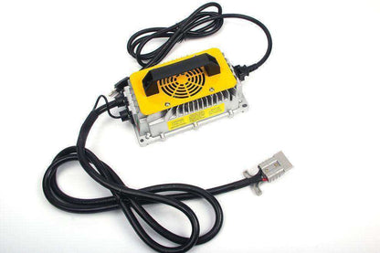 Lithium battery charger for RT70+ RT50+ RT50D+ floor scrubbers with power cord and cooling fan