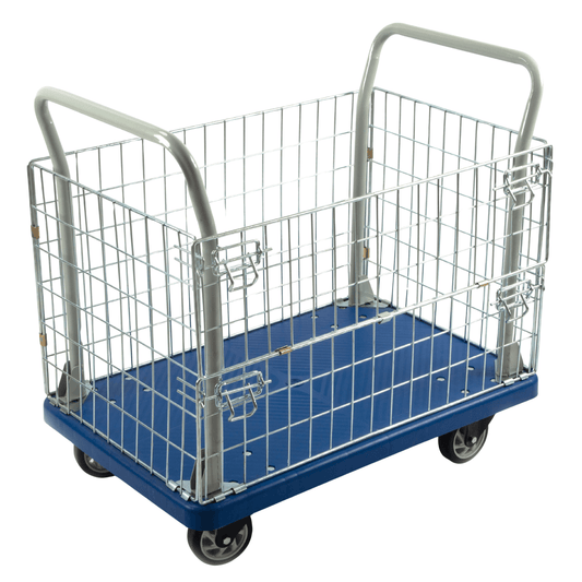 Fence Platform Truck 660 lb | SUNMAX PH300PL Warehouse Cart