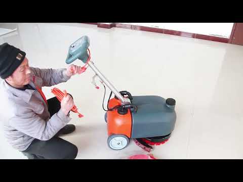 RT15AC 14β Walk Behind Floor Scrubber Machine for Industrial Commercial Use, 26 ft Cord Offers Uninterrupted Power Supply