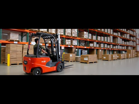 A-20 Electric Forklift – 4400 lbs Capacity, 118" Lift for Warehouse Use