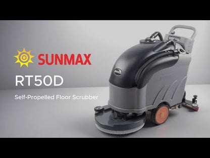 RT50D Self-Propelled Floor Scrubber - 22" Width, 36,000 sqft/h Dryer, 22" Cleaning Width, 36,000 sqft/h