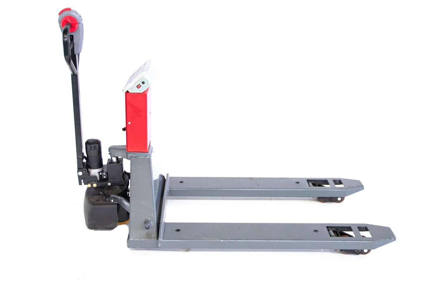 PT4400W Electric Walkie Pallet Scale Truck with Built - in Scale, 4400 lbs Capacity, 27" Width, Electric Brake - SUNMAXSUNMAXpallet jacks