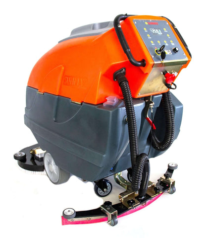 RT120+ 34" Self - Propelled Floor Scrubber Machine, Lithium Battery, 33 - gal Tank, 75,000 sqft/h - SUNMAXSUNMAXCleaning Machine